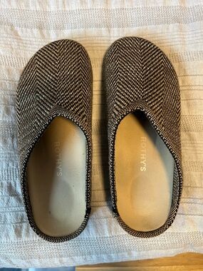 Rothy’s: The Casual Clog - Spice Herringbone Size 9